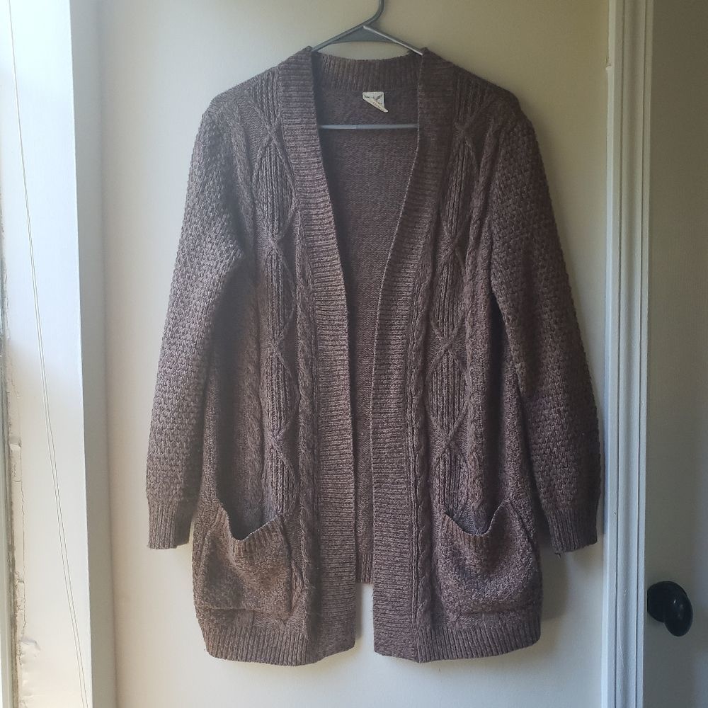 Long Brown Cardigan